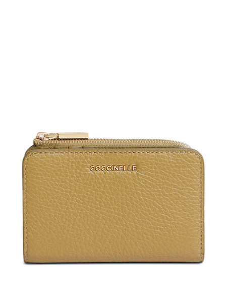  Coccinelle Zip-up Wallet - Green 