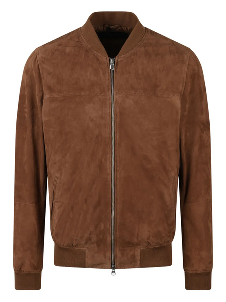  Colamarino Suede Jacket - Brown 