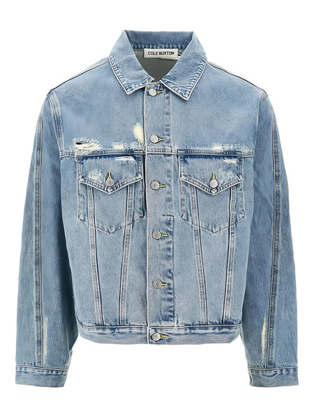  Cole Buxton Cotton Jacket - Blue 