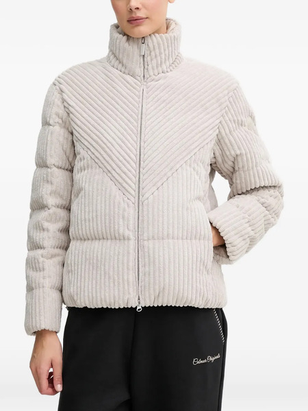  Colmar Corduroy Quilted Jacket - Grey 