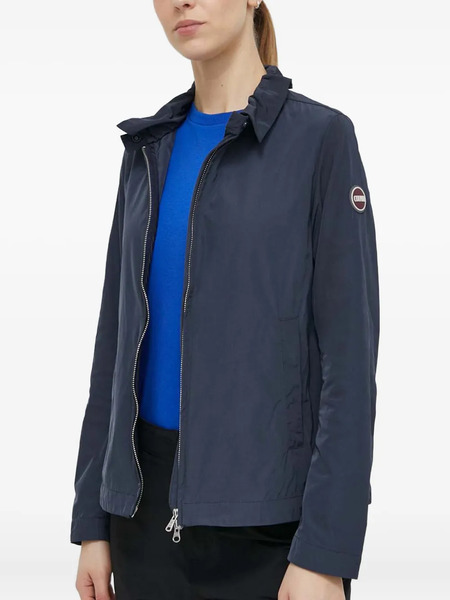  Colmar High-neck Taffeta Jacket - Blue 