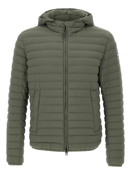  Colmar Hooded Horizontal-quilted Down Jacket - Green 