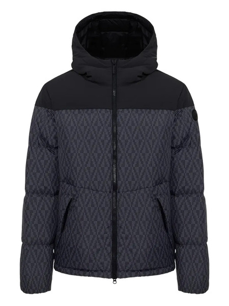  Colmar Hooded Patterned Jacket - Grey 