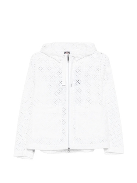  Colmar Hooded Perforated Jacket - White 