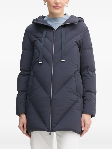  Colmar Hooded Quilted Jacket - Grey 