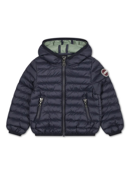  Colmar Kids Logo-badge Quilted Jacket - Blue 