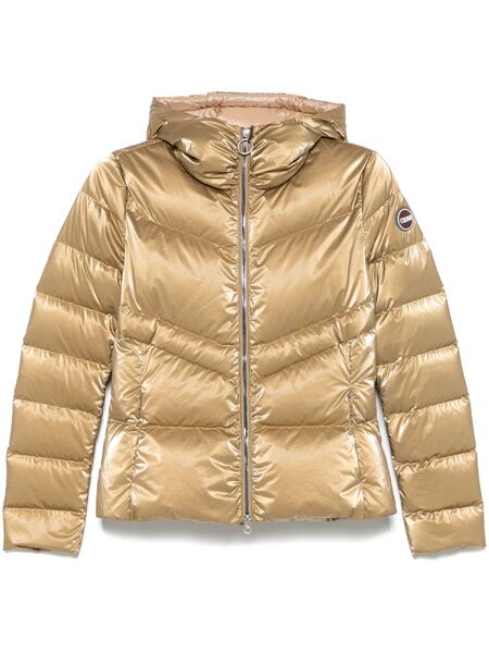  Colmar Metallic-effect Down Jacket - Gold 