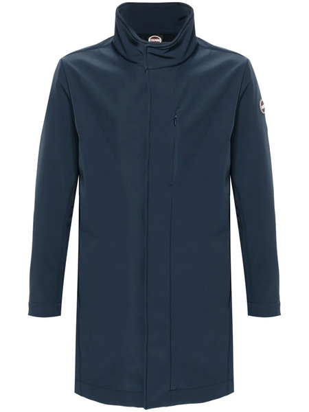  Colmar Rubberised Logo Patch Coat - Blue 