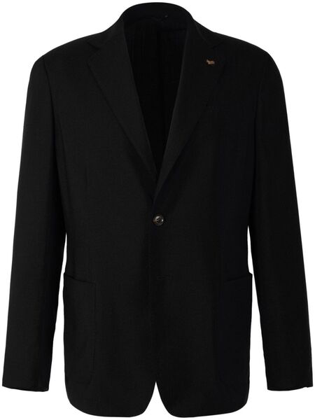  Colombo Single-breasted Blazer - Black 
