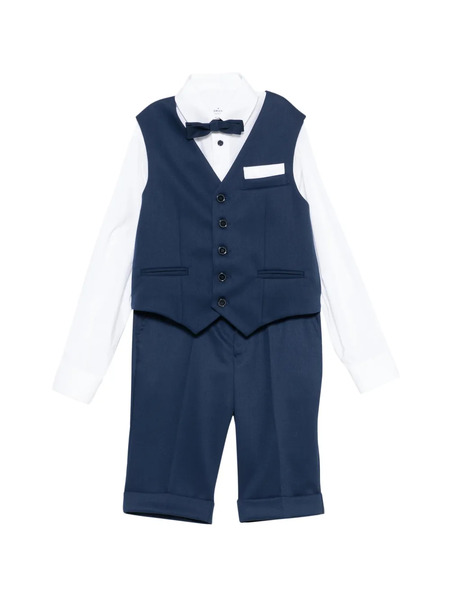  Colorichiari Blue Suit Set Of Four 