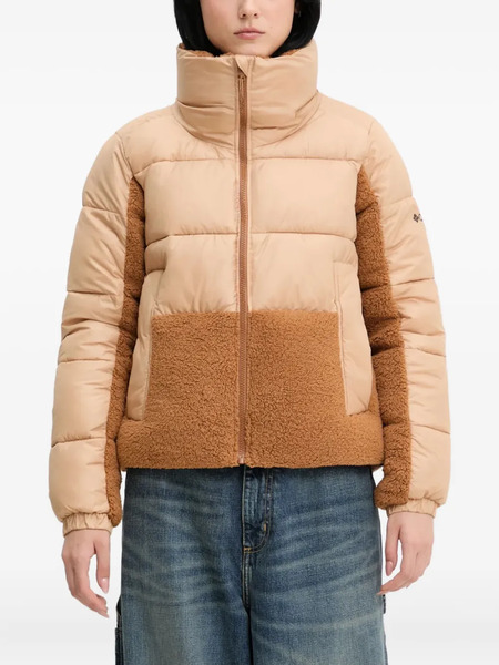  Columbia Embroidered-logo Padded Jacket - Neutrals 