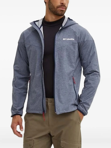  Columbia Heather Canyon™ Hooded Performance Jacket - Blue 