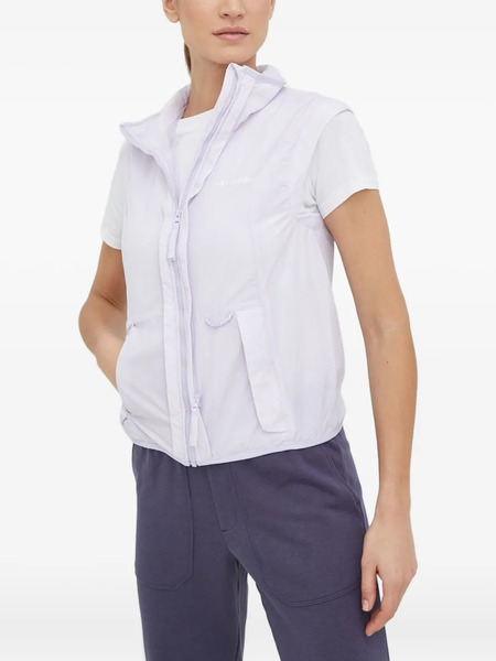  Columbia Hooded Zip-front Jacket - Purple 