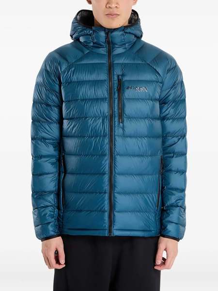  Columbia Hooded Zip Jacket - Blue 