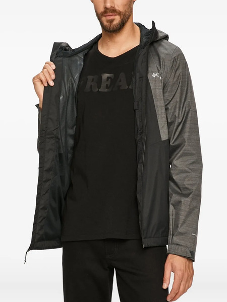  Columbia Two-tone Hooded Jacket - Grey 