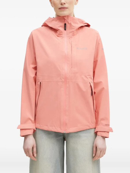  Columbia Waterproof Hooded Jacket - Pink 