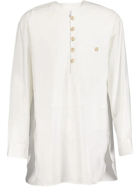  Commas Artist Tunic Shirt - White 