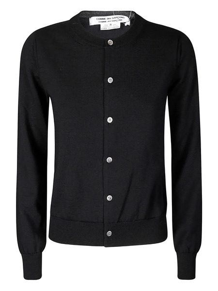  Comme Des Garçons Button-down Cardigan - Black 