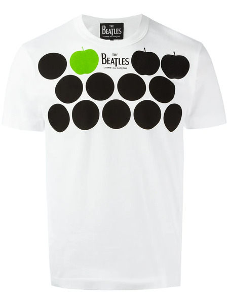  Comme Des Garçons Dots Print T-shirt - White 