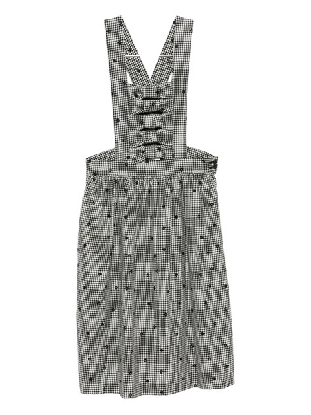  Comme Des Garçons Girl Checked Dress - Black 