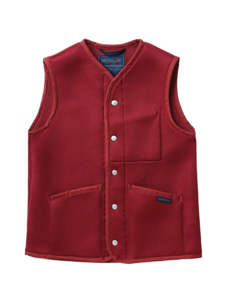  Comme Des Garçons Girl Patch-pocket Buttoned Vest - Red 