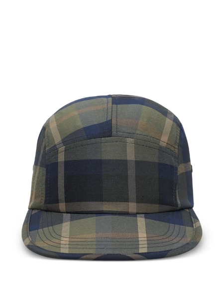  Comme Des Garçons Homme Checked Cap - Green 