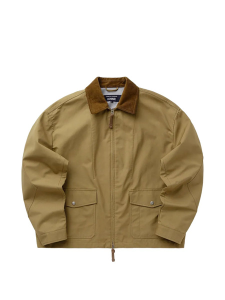  Comme Des Garçons Homme Corduroy-collar Pocket Jacket - Neutrals 