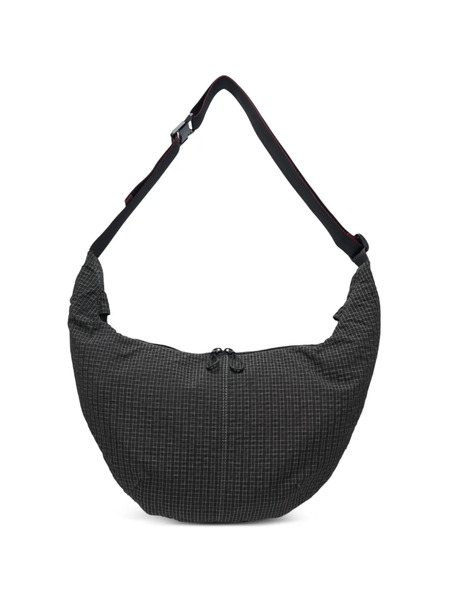  Comme Des Garçons Homme Grid-pattern Shoulder Bag - Black 