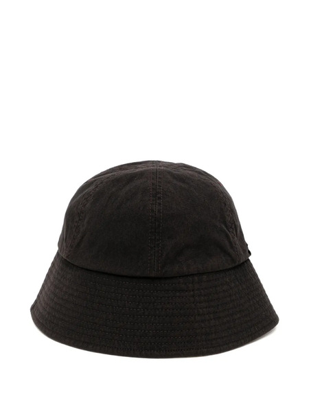  Comme Des Garçons Homme Logo-patch Bucket Hat - Black 