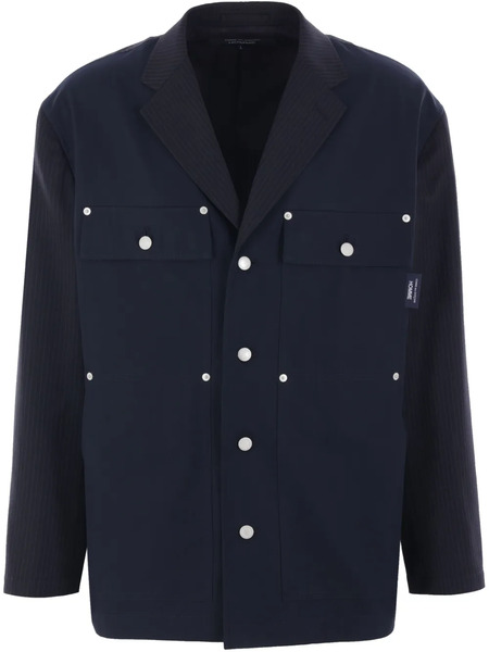  Comme Des Garçons Homme Patch Pocket Jacket - Blue 