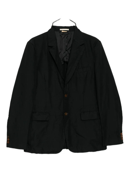  Comme Des Garçons Homme Plus Buttoned Blazer - Black 