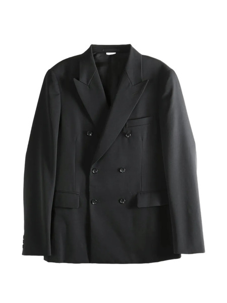  Comme Des Garçons Homme Plus Double-breasted Wool Jacket - Black 