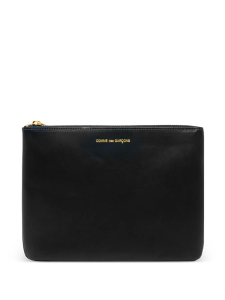  Comme Des Garçons Leather Purse - Black 