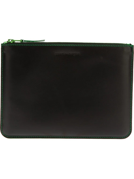  Comme Des Garçons 'marvellous Zip' Purse - Black 