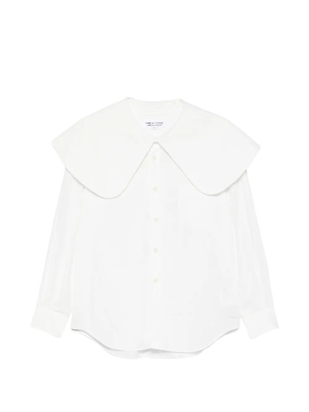  Comme Des Garçons Oversized-collar Shirt - White 