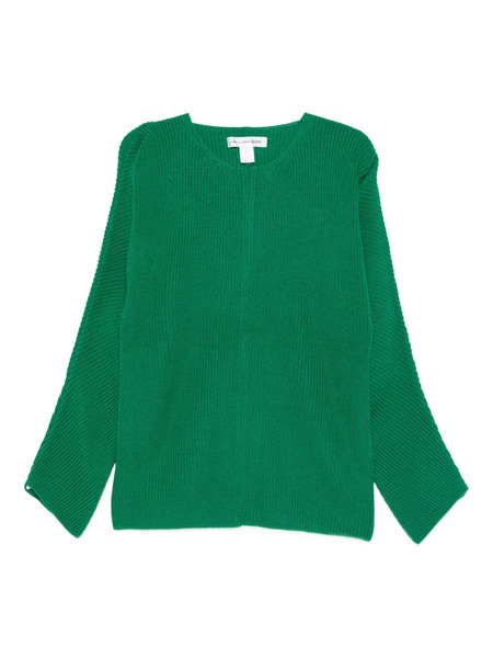  Comme Des Garçons Shirt Ribbed-knit Jumper - Green 