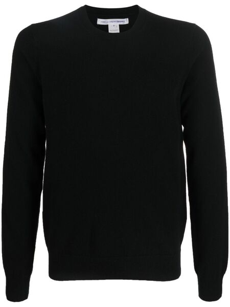  Comme Des Garçons Shirt Wool Sweater - Black 