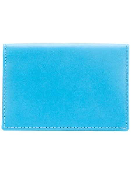  Comme Des Garçons Wallet Leather Bi-fold Wallet - Blue 
