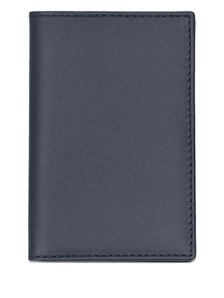  Comme Des Garçons Wallet Leather Bi-fold Wallet - Blue 