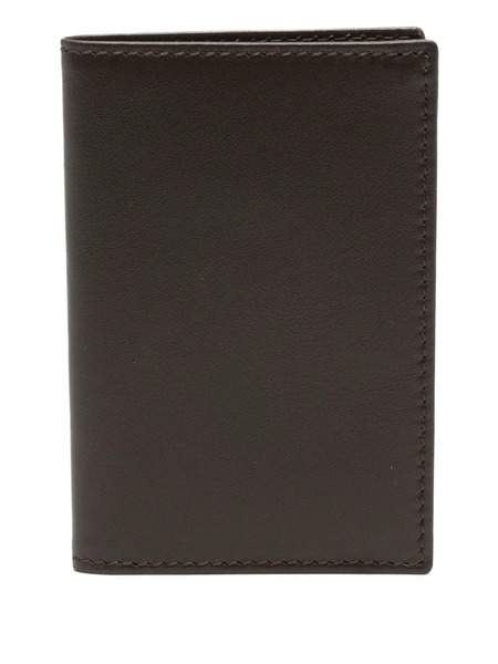  Comme Des Garçons Wallet Logo-stamp Leather Wallet - Brown 