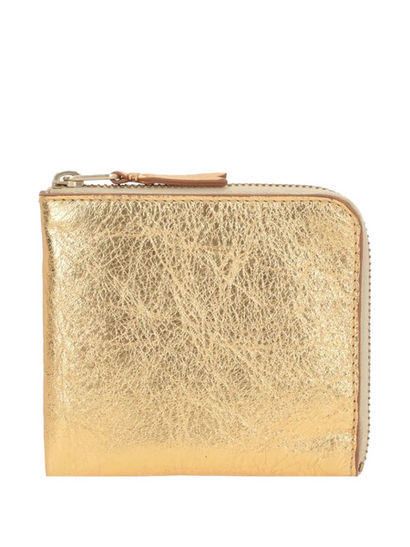  Comme Des Garçons Wallet Metallic-finish Wallet 