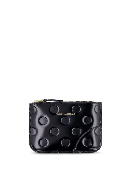  Comme Des Garçons Wallet Polka Dots Wallet - Black 