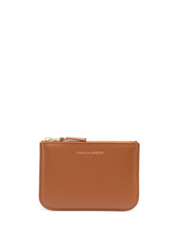  Comme Des Garçons Wallet Ruby Eye Zipped Wallet - Brown 