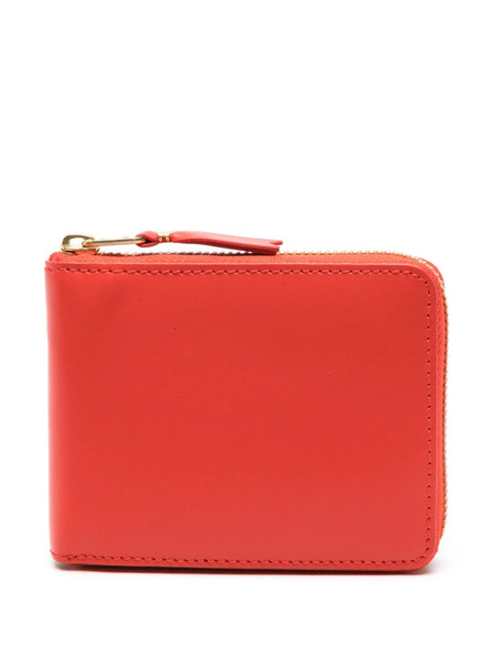  Comme Des Garçons Wallet Zip-around Leather Wallet - Orange 
