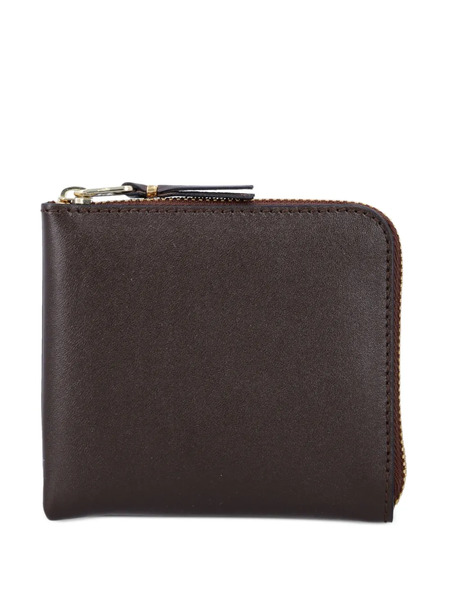  Comme Des Garçons Wallet Zip Small Wallet - Brown 
