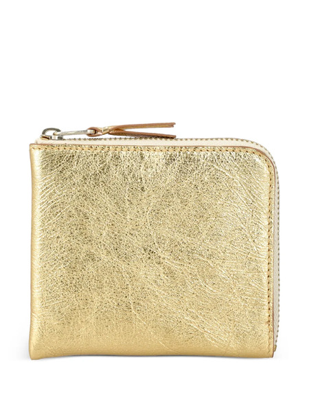  Comme Des Garçons Wallet Zip Small Wallet - Gold 