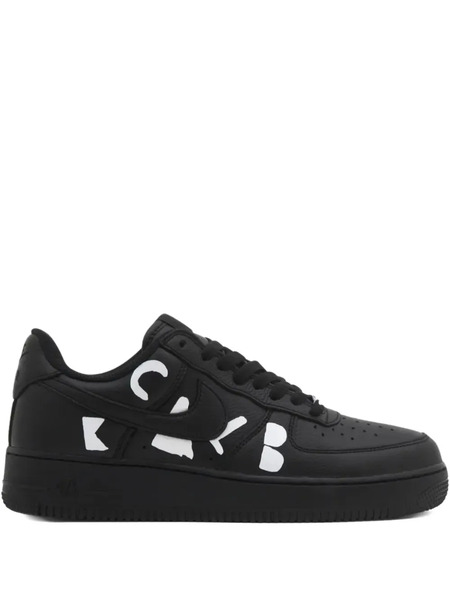  Comme Des Garçons X Nike Air Force 1 Low Sneakers - Black 