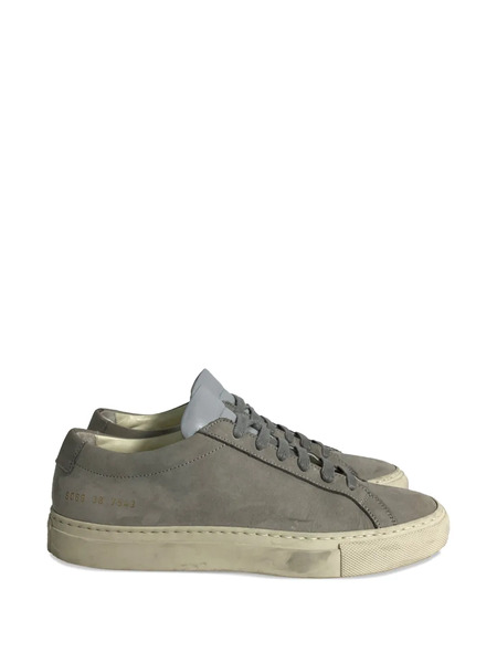  Common Projects Achilles Lace-up Suede Sneakers - Grey 