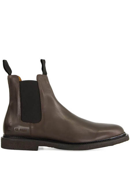  Common Projects Leather Chelsea Boots - Brown 