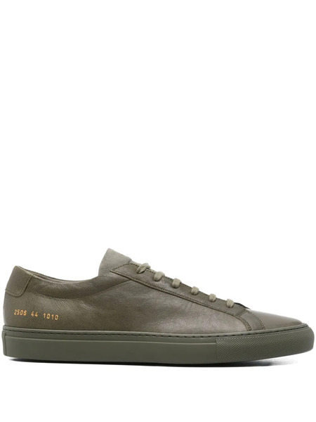  Common Projects Leather Lace-up Sneakers - Green 